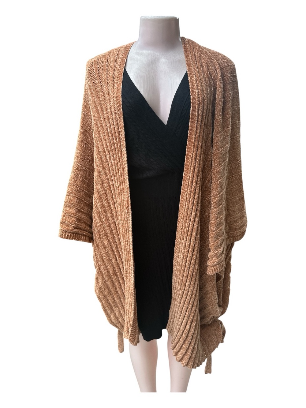 Coco + Carmen Chenille Cocoon Cardigan Sweater Wrap One Size